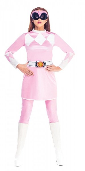 Rosa Power Ranger Kostüm für Damen