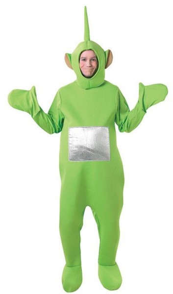 Costume Teletubbies verde Dipsy per adulti