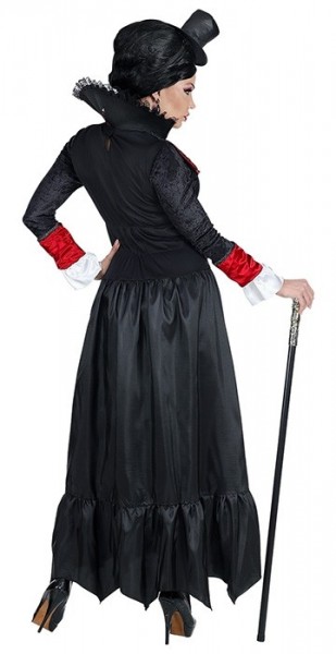 Disfraz de vampiro Lady Evina para mujer 3