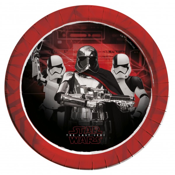 8 Star Wars Last Jedi festplader 23 cm