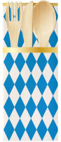 6 Oktoberfest paper cutlery bags