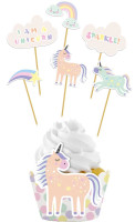 Preview: Glady Unicorn Muffin Pans 12 pieces