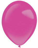 100 Latexballons Metallic Hot Pink 12cm