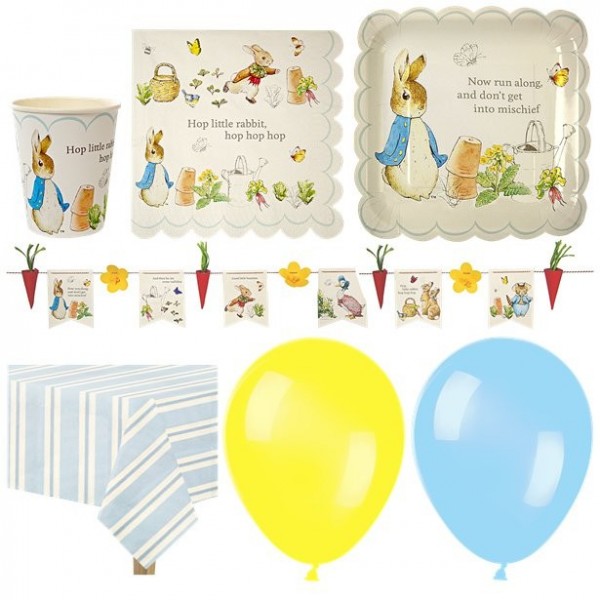 Deluxe Peter Rabbit Party Pack