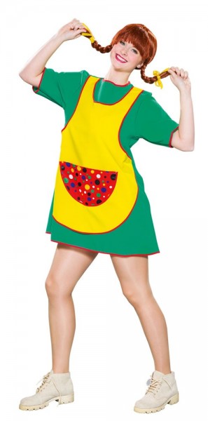 Costume de blaireau effronté coloré pour femme