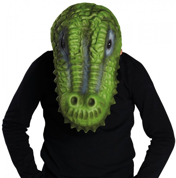 Krokodil accessoire masker voor kinderen