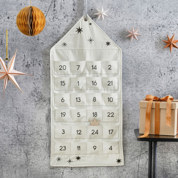 Christmas house advent calendar