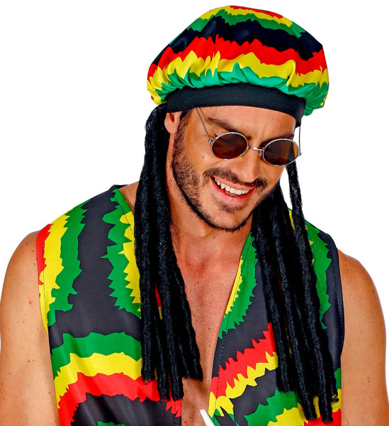 Bonnet reggae dreadlocks pour homme