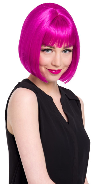 Purple bob wig Victoria