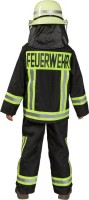 Vista previa: Disfraz de uniforme de bomberos para niño