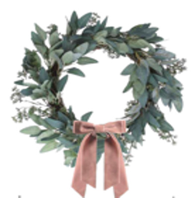 Door wreath - sensual Christmas splendour