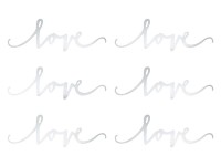 Aperçu: Lettrage Love papier décoration 6 pcs