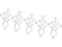 Vista previa: Guirnalda de esqueletos de Boo Town 3m