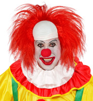 Aperçu: Perruque de clown tête chauve avec des cheveux
