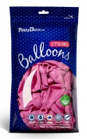 Widok: 10 balonów Partystar fuksja 30 cm