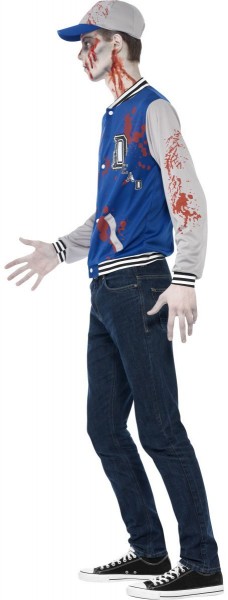 Bloed spetterde middelbare school zombie kostuum 2
