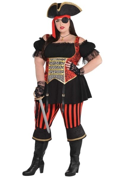 Disfraz de pirata Cosima para mujer