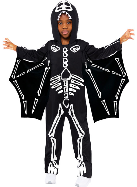Pterodactyl skeleton costume for children