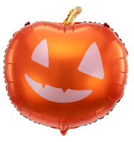 Oversigt: Halloween City græskarballon 40 x 40 cm