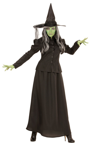 Klasyczny szlachetny kostium czarownicy