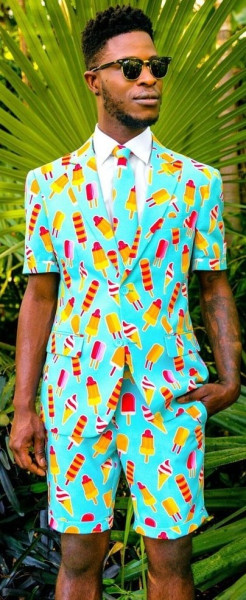 OppoSuits Sommer Anzug Cool Cones 3
