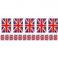 Britisk flag banner 3,6 m