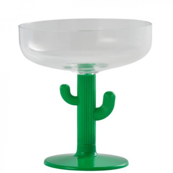 Kunststoff Margaritaglas Kaktus 354ml