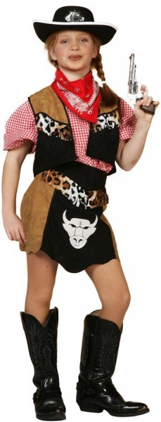 Buffalo Girl Cowgirl Kostüm Für Mädchen