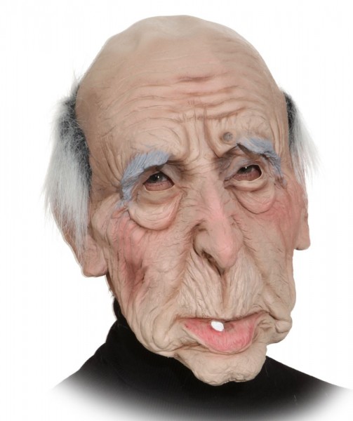 Old grandpa latex mask