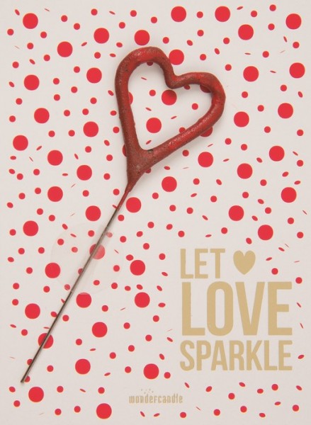 Let love sparkle Wondercard
