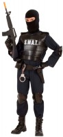 Vista previa: Disfraz infantil de agente SWAT
