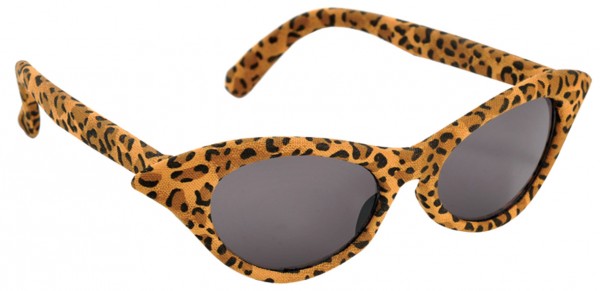 Dangerous Woman Vintage Glasses Cheetah Motif