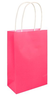 Geschenktüte aus Papier Hot Pink