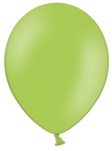 20 party star balloons apple green 30cm