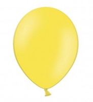 50 feststjerner balloner citrongul 27cm