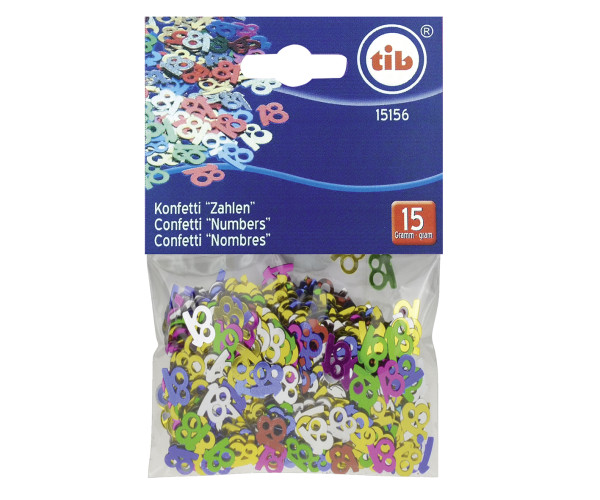 Confettis décoratifs pour les 18 ans 15g