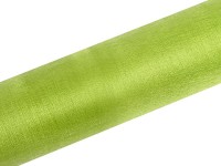 Aperçu: Tissu Organza Elisa vert clair 9m x 36cm