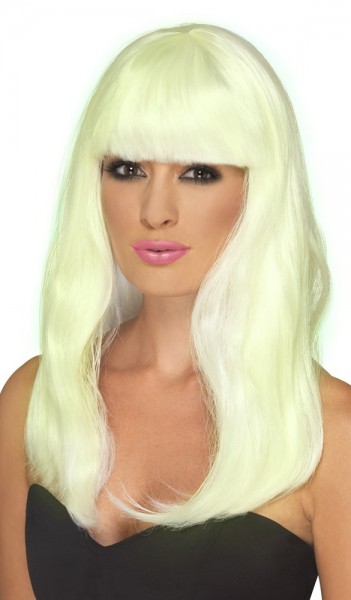Glamor wig neon colored for women 2
