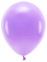 100 eco pastel ballonnen lila 30cm