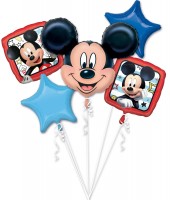 5 foil balloons Mickey summer feeling