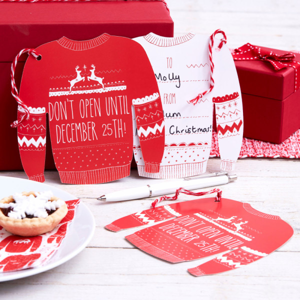 Nordic Christmas Gift Tags