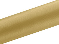 Satynowa tkanina Eloise złota 9m x 16cm
