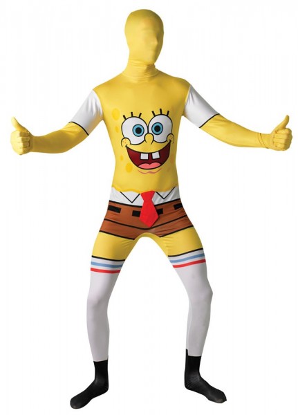 SpongeBob kostuum voor tweede huid