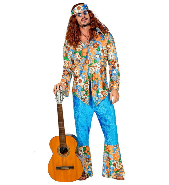 Rock star hippie costume Eddy