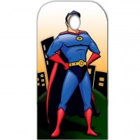 Vorschau: Superheld Fotowand 1,86m