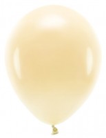 100 Eco Pastell Ballons champagner 26cm