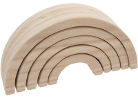 Preview: Wooden rainbow blank, 5 pieces