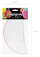 Oversigt: Honeycomb-kugle Lumina pink 30 cm