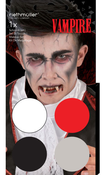 Vampier make-up 4 kleuren