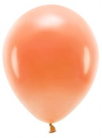 100 øko-pastelballoner orange 26cm